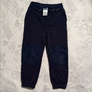 Cozy Navy Kids Joggers